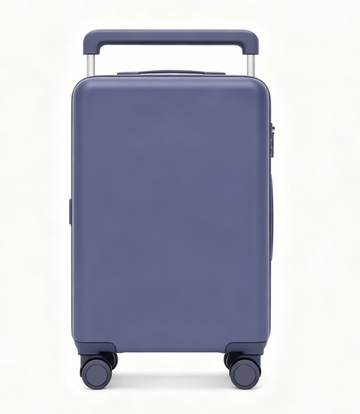 Minimalist Matte Wide Horizontal Handle Hard Shell Luggage